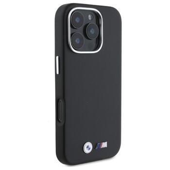 BMW M Smooth Full Wrapped Metal MagSafe Чехол для Apple iPhone 16 Pro Max (BMHMP16X23PMWK)