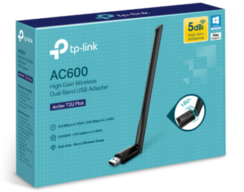 TP-LINK Archer T2U Plus Сетевой Адаптер (ARCHERT2UPLUS)