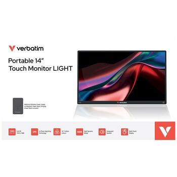 Verbatim 32088 Portable Touch Monitors 14