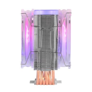 Mars Gaming MCPU66 CPU Cooler ARGB 220W Dual Fan 120mm Кулер для процессора (MCPU66)