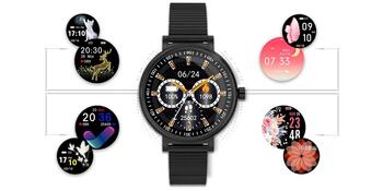 RUBICON SMARTWATCH RNBE64-3 Умные часы / чёрный (RNBE64-3)