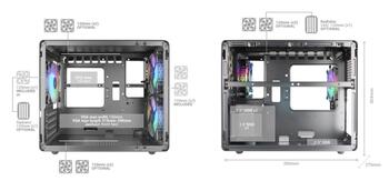 Mars Gaming MC400W Компьютерный корпус mATX / белый (MC400W)