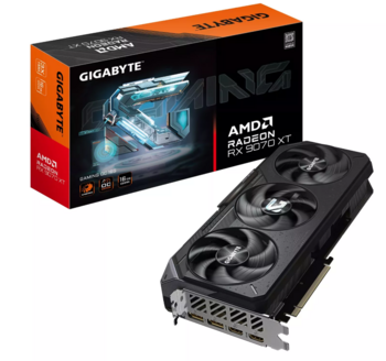 Gigabyte Radeon RX 9070 XT Видеокарта 16GB GDDR6 (GV-R9070XTGAMING OC-16GD)