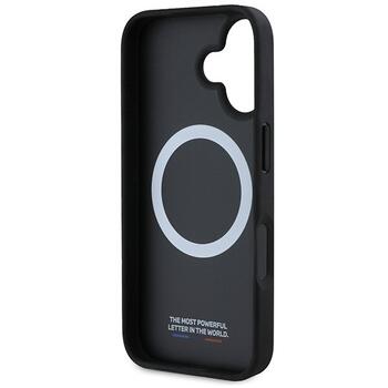 BMW M Perforated Tricolor Line MagSafe Защитный Чехол для Apple iPhone 16 (BMHMP16S23PUPDG)