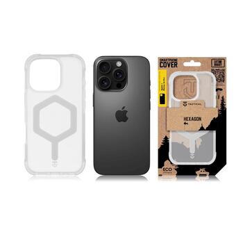 Tactical MagForce Hexagon Cover Защитный чехол для Apple iPhone 16 Pro / белый (TA-57983127333)