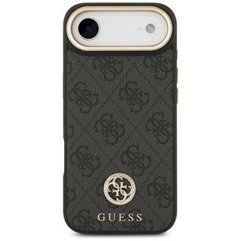 Guess 4G Strass Logo MagSafe Case Aizsargapvalks priekš iPhone Air / melns (GUHMP17MP4GRMDEK)