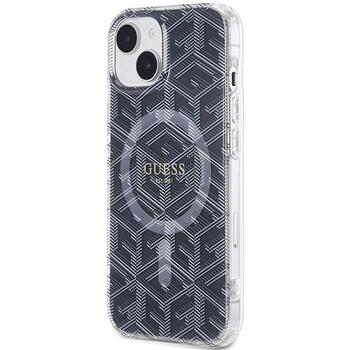 Guess GUHMP15SHGCUSTGK Hardcase IML GCube MagSafe Защитный чехол для iPhone 15 / 14 / 13 6.1