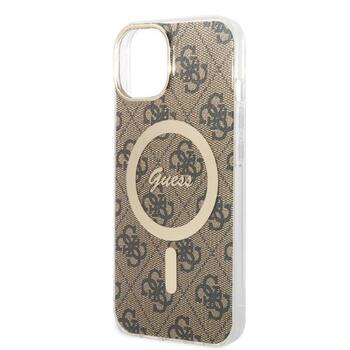 Guess Set GUBPP14MH4EACSW Case+ Charger Защитный чехол для iPhone 14 Plus / 15 Plus 6.7