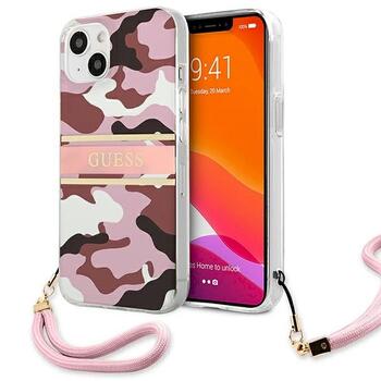 Guess GUHCP13SKCABPI Camo Strap Collection Защитный чехол для iPhone 13 mini 5,4