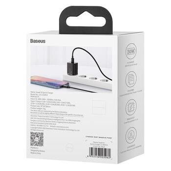 Baseus Super Si PD Зарядное Устройство 30 Вт / 1x USB-C (BRA011819)