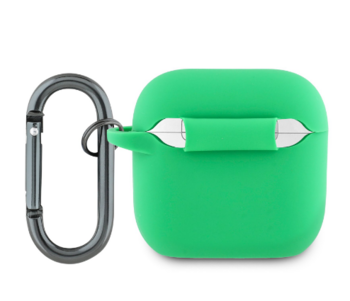 Lacoste Liquid Silicone Croc Logo Case Чехол для наушников Apple AirPods 4 (LCA4SLON)