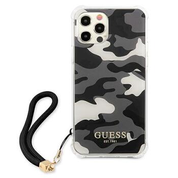 Guess GUHCP12LKSARBK Camo Collection Защитный чехол для iPhone 12 Pro Max 6.7