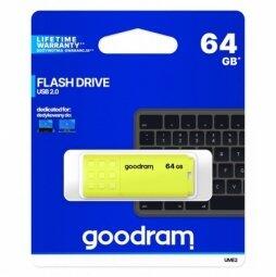 Goodram 64GB UME2 USB 2.0 Флеш Память (UME2-0640Y0R11)