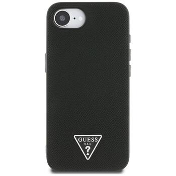 Guess Grained Triangle MagSafe Чехол для Apple iPhone 16e (GUHMPSE4PGTSPSK)
