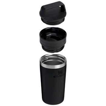 Stanley The Café‑To‑Go Travel Mug Termokrūze 0.35L Melna (2812080017)