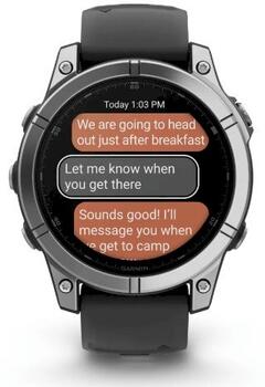 Garmin Fenix E Умные часы Stainless Steel Black 47mm (010-03025-00)