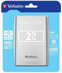 Verbatim Store 'n' Go Ārējais cietais disks 2TB (53189V)