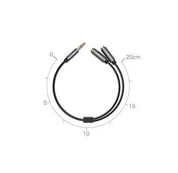 Ugreen Audio splitter 3.5 mm Y‑Austiņu Sadalītājs 20cm (10532)