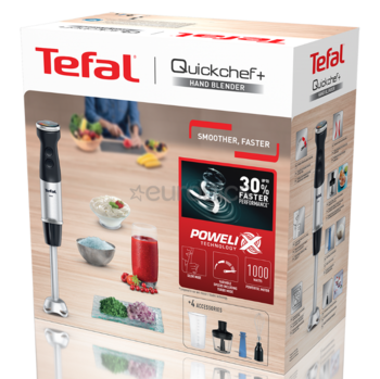 Tefal HB67E830 Quickchef+ 4in1 Rokas Blendera komplekts 1000W (HB67E830)
