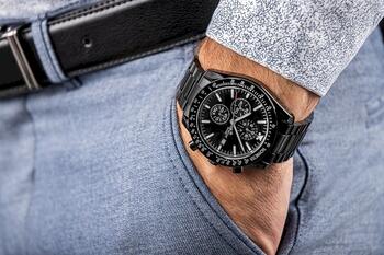 Giewont Chronograph Sapphire Vīriešu pulkstenis / melns (GW8720-B1)