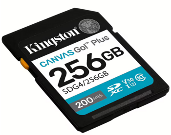 Kingston SDG4 Карта Памяти SDXC 256GB (SDG4/256GB)