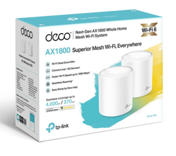TP-Link Deco X20 2шт. Рутер (DECO X20(2-PACK))
