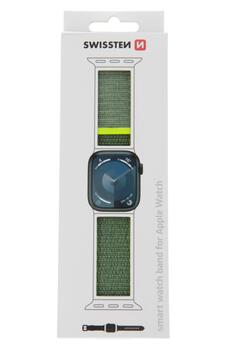 Swissten Нейлоновый Pемешок для Apple Watch 42 / 44 / 45 / 49 mm (46000711)