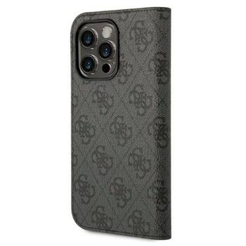 Guess GUBKP14XHG4SHK Book 4G Vintage Gold Logo Защитный чехол для iPhone 14 Pro Max 6,7