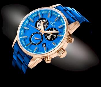 Giewont Chronograph Sapphire Vīriešu pulkstenis GW4580-B5 / zils (GW4580-B5)