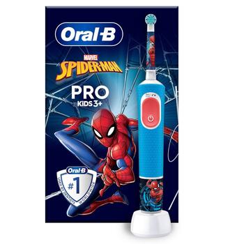 Braun Oral-B Pro Kids Elektriskā Zobu Birste (D 103.413.2KX/Spider)