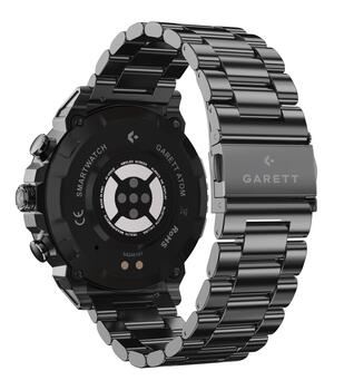 Garett Atom Silver steel Умные часы (ATOM_SVR_STL)