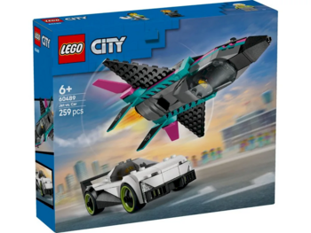 LEGO 60489 City Jet vs Car Konstruktors (60489)