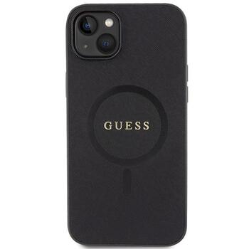Guess GUHMP15MPSAHMCK Hardcase Saffiano MagSafe Защитный чехол для iPhone 15 Plus / 14 Plus 6.7