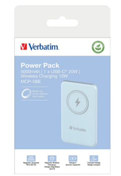 Verbatim 32242 Магнитный Повербанк 5000mAh (32242)