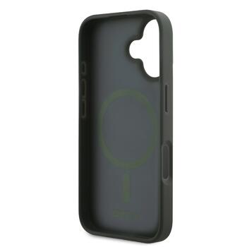DKNY PU Leather Grid Pattern Magsafe Case Чехол для Apple iPhone 16 (DKHMP16SPSGPHMN)