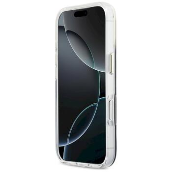 Guess IML Gradient Script Metal MagSafe Case Защитный чехол для iPhone 17 Pro / чёрный (GUHMP17L5HTGMCSK)