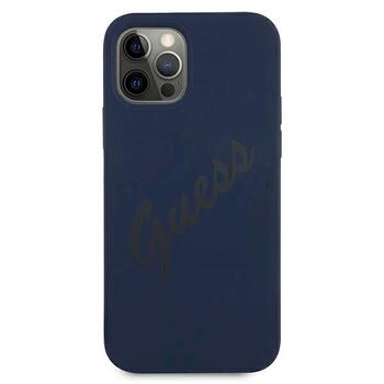Guess GUHCP12LLSVSBL Script Vintage Hardcase Защитный чехол для iPhone 12 Pro Max 6,7