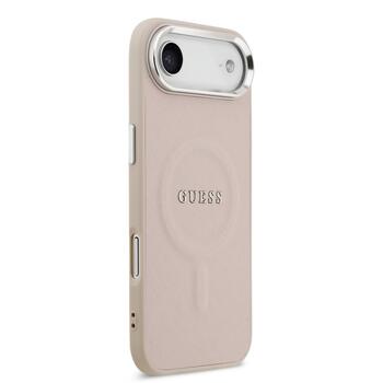 Guess PU Saffiano MagSafe Case Чехол для Apple iPhone 17 Air (GUHMP17MPSAREGSP)