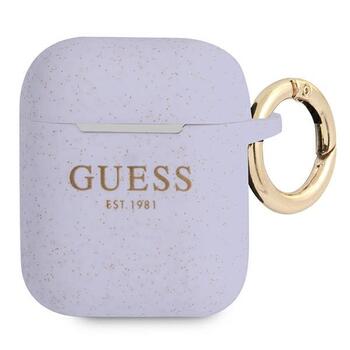 Guess GUA2SGGEU AirPods cover Защитный чехол / фиолетовый (GUA2SGGEU)