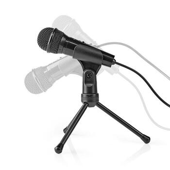 Nedis MICTJ100BK Mikrofons (MICTJ100BK)