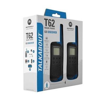 Motorola Talkabout T62 2.gab Rācijas + lādētājs (B6P00811LDRMAW)