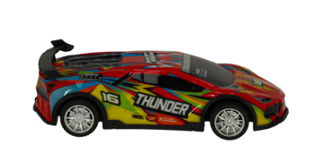 RoGer Спорткар Игрушечный Автомобиль RC с световыми эффектами 1:18 (RO-3373-RD)