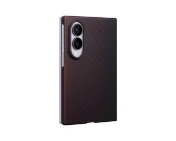 Samsung EF-KF971SRE Carbon Magnet Case Защитный чехол для Galaxy Z Fold 8 / красный (EF-KF971SREGWW)