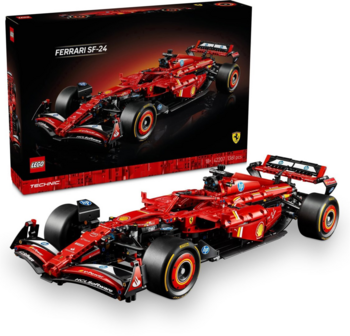 LEGO Technic Ferrari SF-24 42207 1:10 Konstruktors (42207)
