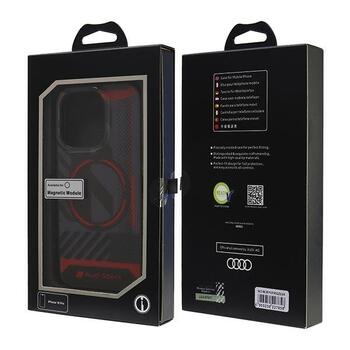 Audi IML Sport MagSafe Aizsargapvalks Priekš Apple iPhone 16 Pro (AUS-IMLMIP16P-RSQ/D2-BK)