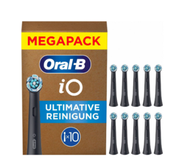 Oral-B 10 iO Ultimate Cleansing Uzgaļi zobu birstei 10 gab (8700216777131)