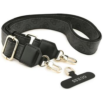 Guess 4G Srtass Logo & Big Strap Metal Buttons MagSafe Case Защитный чехол для iPhone 17 Pro Max / чёрный (GUHMP17XP4G4DCSK)