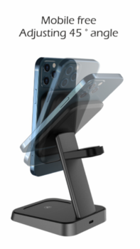 Swissten 3in1 MagStick 22.5W Беспроводное зарядное устройство (22055508)