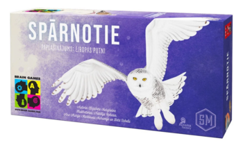 Brain Games Настольная игра Spārnotie. Paplašinājums Eiropas putni LV (4751010192464)