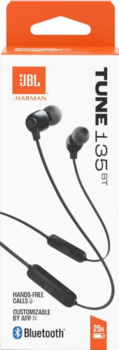 JBL Tune 135BT Беспроводные наушники black (JBLT135BTBLK)